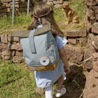 Lässig Dětský batůžek Mini Rolltop Backpack Nature