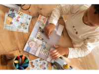 LITTLE DUTCH Knížka se samolepkami Doprava Jim