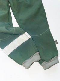 PINKIE Softshellové kalhoty Green/Grey