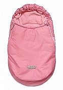 Zimní fusak Plain Rose Pink 0-12měs