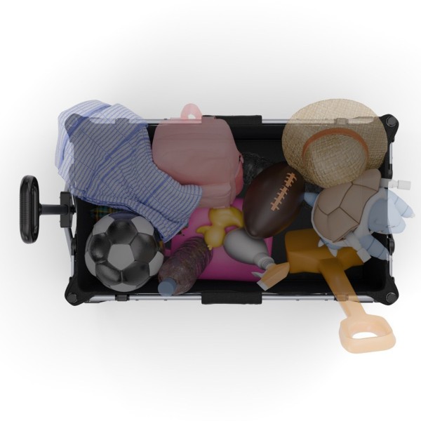 KINDERKRAFT Vozík přepravní skladací Wagon Rollster