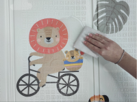 TAF TOYS Hrací deka pěnová 150x200 cm + kartičky na označení věku