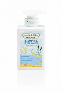 Jack N´ Jill NATURAL BATHTIME Sprchový gel a šampon