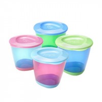 TOMMEE TIPPEE Nádobky na jídlo s měkkým dnem Explora