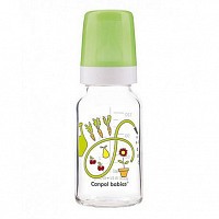 Canpol babies láhev skleněná s potiskem new 120ml Canpol babies láhev skleněná s potiskem new 120ml