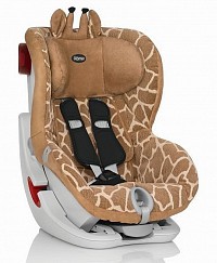 Autosedačka RÖMER KING II LS, 2015 Big Giraffe, hnědo-bílá