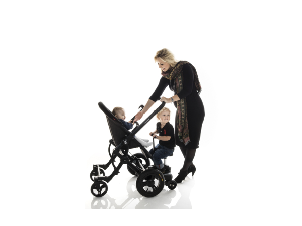 BUMPRIDER Stupátko ke kočárku se sedátkem Ride-on Board Sit