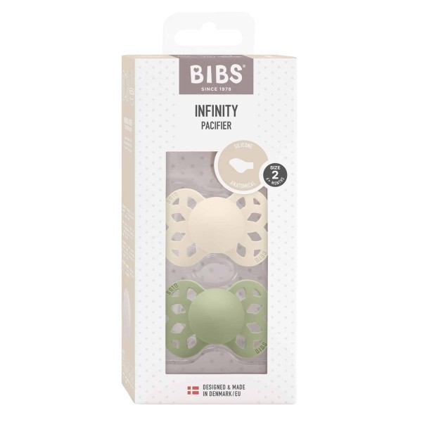 Bibs Infinity anatomické dudlíky silikon 2 ks velikost 2