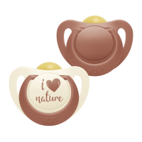 NUK Dudlík for Nature Latex, 2 ks