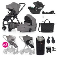 PETITE&MARS Kočárek kombinovaný ICON 2v1 XXL AIR + CYBEX Aton B2 i-Size + základna