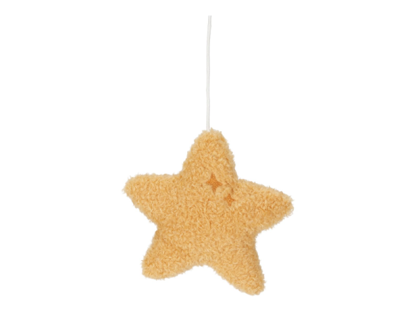 LITTLE DUTCH Hudební kolotoč dřevěný Newborn Naturals