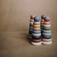 MUSHIE Stohovací kroužky Rustic