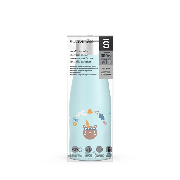 SUAVINEX TERMO NEREZOVÁ LÁHEV 350ml