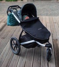PINKIE nánožník Softshell Black SUNFIBRE s funkční vrstvou