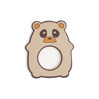 NUUROO Molly Silikonové kousátko Panda
