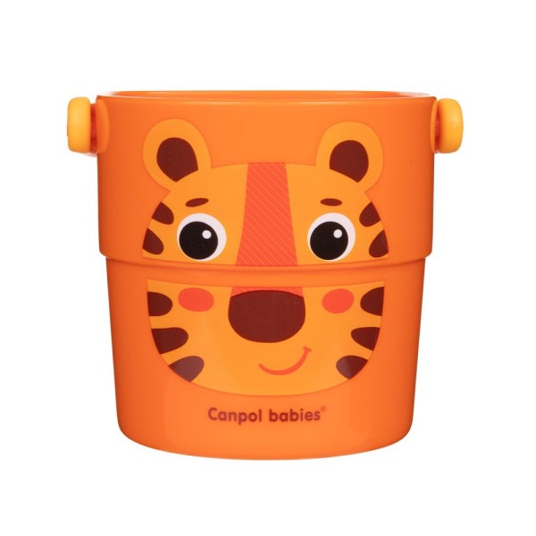 CANPOL BABIES Kyblíky do vody HELLO LITTLE 3ks