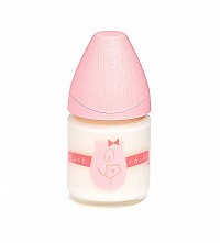 Suavinex MFL Láhev SKLO 120 ml anatomická savička