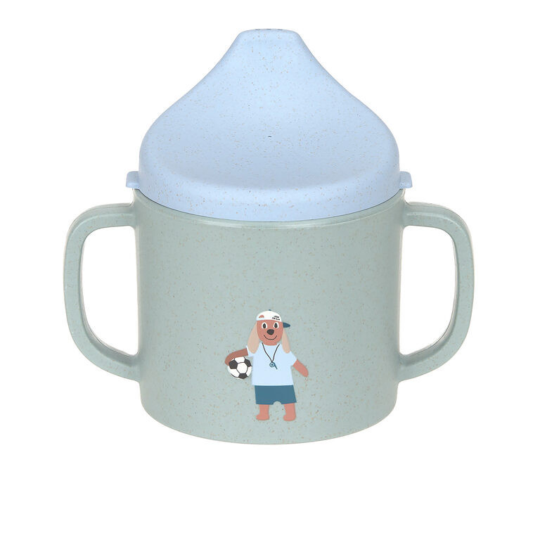 LÄSSIG Sippy Cup PP/Cellulose Tiny Team Hrneček
