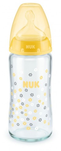NUK FC+ Láhev sklo 240ml SI,M NUK FC+ Láhev sklo 240ml SI,M