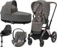 Kočárek CYBEX Set Priam Rosegold Seat Pack 2021, Lux Carry Cot včetně Cloud Z i-Size a base Z Kočárek CYBEX Set Priam Rosegold Seat Pack 2021, Lux Carry Cot včetně Cloud Z i-Size a base Z