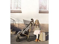 Elodie Details Kočárek Stockholm Stroller - Golden Grey