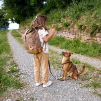 Lässig Dětský batůžek Mini Rolltop Backpack Nature