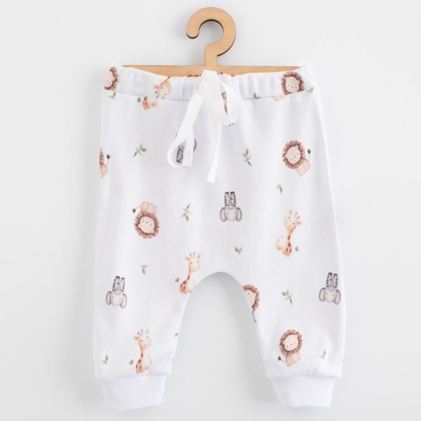 NEW BABY Dětské bavlněné kalhoty Jogger For Babies