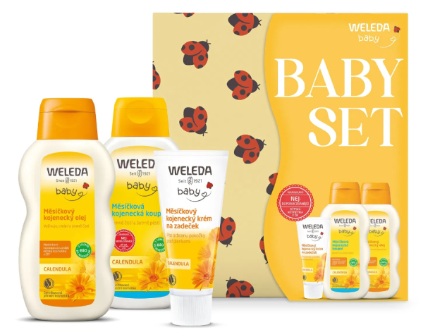 WELEDA Baby Měsíčkový kojenecký set - Měsíčkový kojenecký set