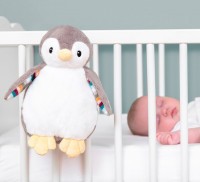 ZAZU Tučňák Phoebe - Šumící zvířátko s nočním světlem a hlasovým rekordérem