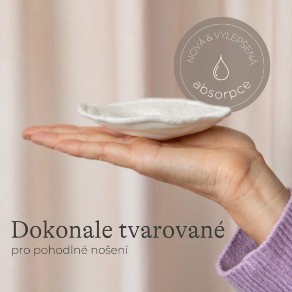 LANSINOH Pratelné vložky do podprsenky 4ks