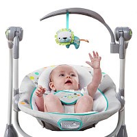 Houpačka konvertibilní vibrující s melodií Ridgedale 2v1 0m+, do 9 kg