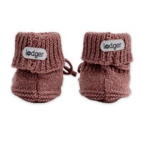 LODGER Capáčky Knit Cable vel. 0 - 6 měsíců
