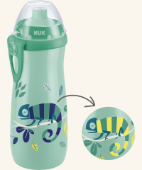 NUK FC Láhev SPORTS CUP Chameleon 450ml