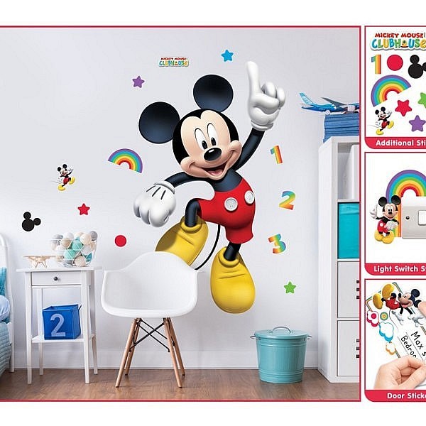 Velká samolepka Mickey Mouse