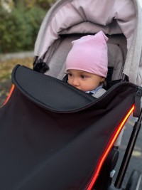 PINKIE Nánožník Softshell Black Sunfibre s funkční vrstvou PINKIE Nánožník Softshell Black Sunfibre s funkční vrstvou