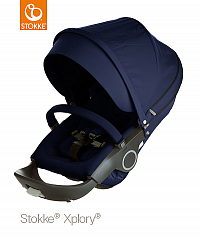 Stokke® Sportovní sedačka Xplory®, Crusi™ , Trailz™  Deep Blue