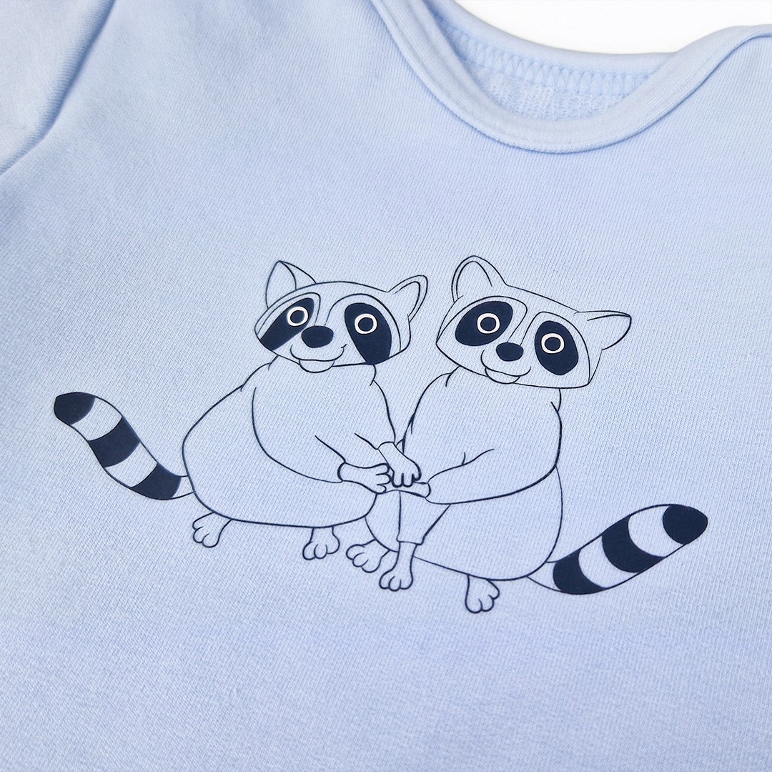 LITTLE ANGEL Body smyk obrázek Outlast® - sv.modrá