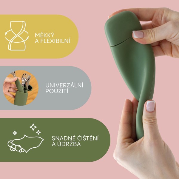ZOPA Silikonové pouzdro na příbor
