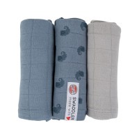 LODGER Swaddler Flame Tribe 3balení 70 x 70 cm