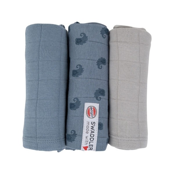 LODGER Swaddler Flame Tribe 3balení 70 x 70 cm