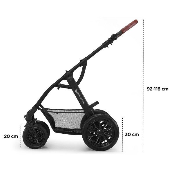 Kočárek kombinovaný Kinderkraft 3v1 XMOOV 2020