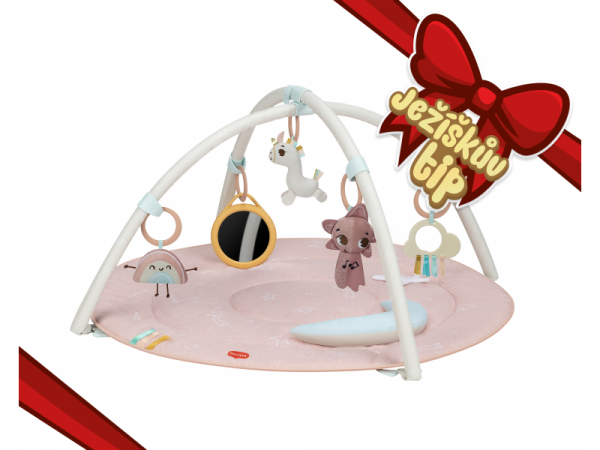 TINY LOVE Hrací deka s hrazdou Gymini Unicorn Wonderlands - Gymini Unicorn Wonderlands