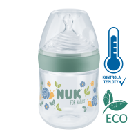 NUK for Nature lahev s kontrolou teploty 150 ml
