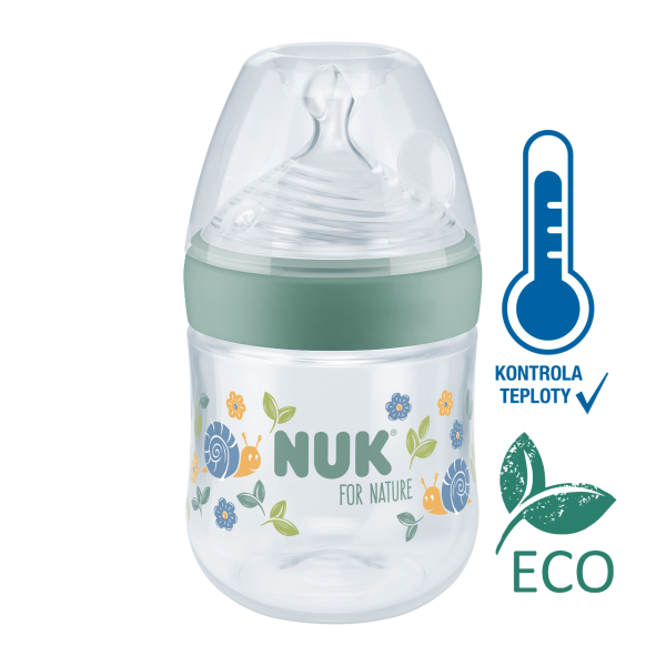 NUK for Nature lahev s kontrolou teploty 150 ml