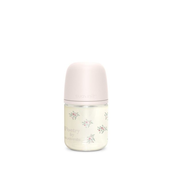 SUAVINEX Láhev sklo POETRY 120 ml fyziologická SX PRO +0 SF
