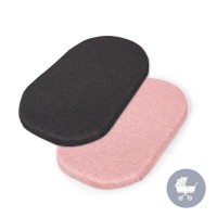 CEBA Prostěradlo do kočárku 73-80x30-37 cm 2 ks