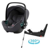 BRITAX SET Autosedačka Baby-Safe 3 i-Size Flex Base 5Z Bundle 40-83 cm