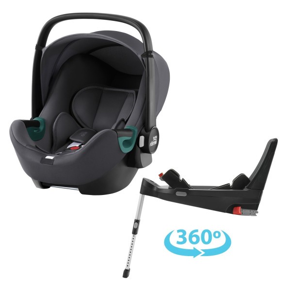 BRITAX SET Autosedačka Baby-Safe 3 i-Size Flex Base 5Z Bundle 40-83 cm