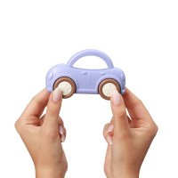 BABYONO Chrastítko s kousátkem Car 0m+