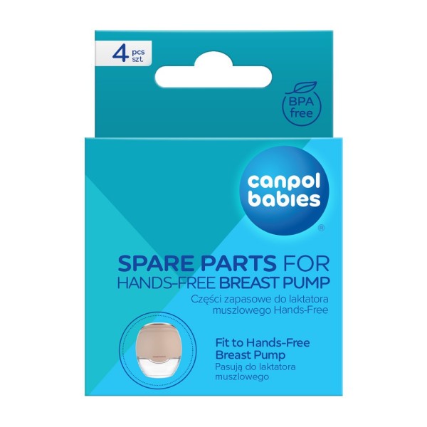 CANPOL BABIES Set náhradních dílů k odsávačce mateřského mléka Hands-Free